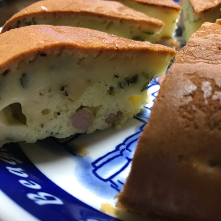 ホットケーキミックスと炊飯器で作るおかずパン